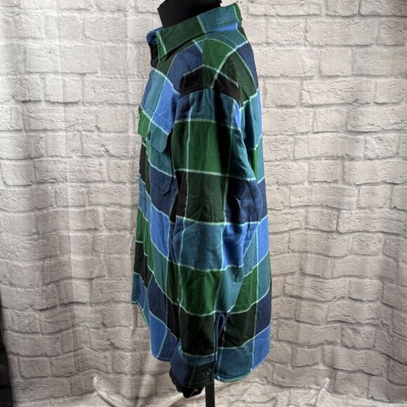 Levi's Gold Tab Fleece Lined Men's Small Jackson Flannel Button-Up Jacket NWT - Picture 10 of 15